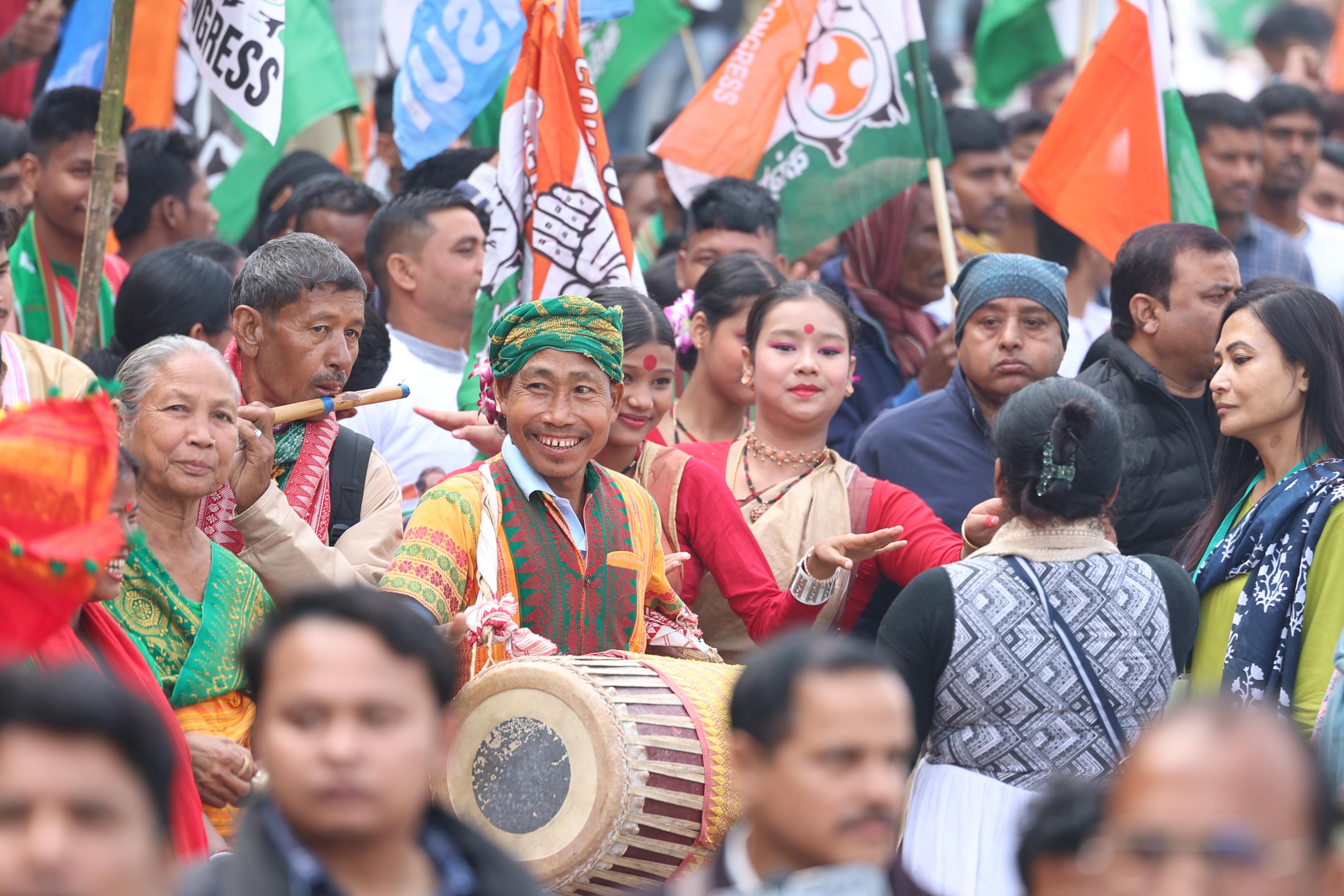Bharat Jodo Nyay Yatra In Assam